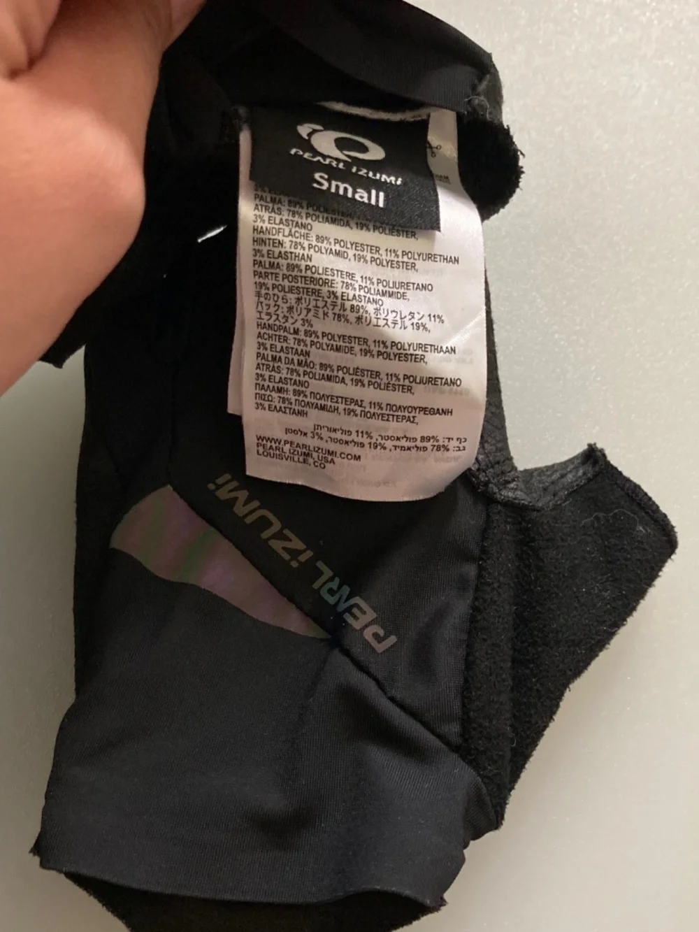 Pearl Izumi Women’s Black Pro Gel Bike Gloves EUC